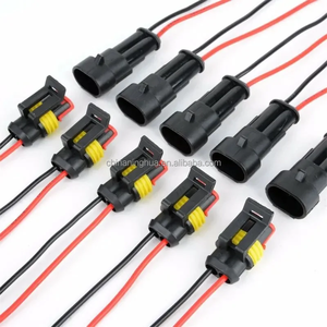 Kabel Konektor 2-Pin Jantan dan Betina 20AWG Tahan Air 15cm Berisolasi PVC untuk Mobil Truk Kapal Koneksi Kabel Listrik Lainnya - Product Image 4