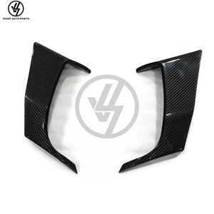 Rejillas de Ventilación Laterales de Fibra de Carbono Seca con Acabado Brillante y Tejido Twill, Fácil Instalación para G Wagon W465 G63 G500 2025 - Product Image 3