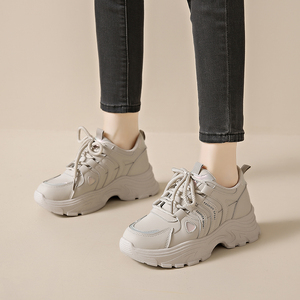 Chaussures décontractées pour femmes en gros – Baskets tendance à lacets antidérapantes pour la marche et la course – Toutes saisons – Idéales pour les étudiants - Product Image 6