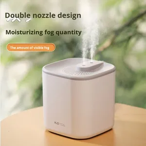 Hot-selling New USB-powered 3000ml Large Capacity Dual Spray Air <b>Humidifier</b> Purifier Aromatherapy 36dB Noise Timing Function - Product Image 3