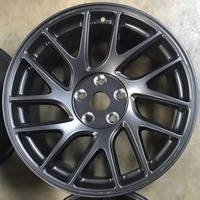 Jantes en alliage 18x8.5 5x114.3 38mm Noir Brillant Neuves Garantie 5 Ans pour Voiture Particulière Certifiées JWL/VIA