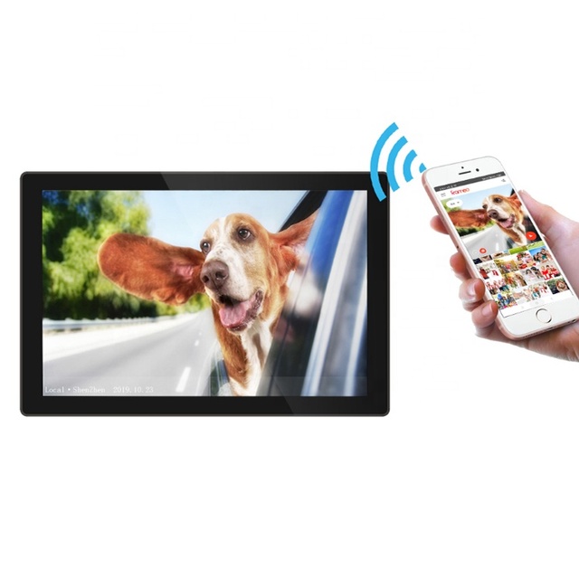 10.1inch Full HD Touch Screen LCD Wifi Cloud Digital Photo Frame