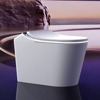 Nouvelle conception moderne, toilettes intelligentes électriques innovantes à lavage automatique pour femmes, toilettes en céramique intelligentes pour salle de bain