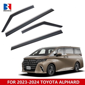Accessoires de voiture : Pare-soleil et déflecteur de vent pour vitres latérales WEATHER SHIELD VENTVISOR pour TOYOTA ALPHARD 2023+ - Product Image 2