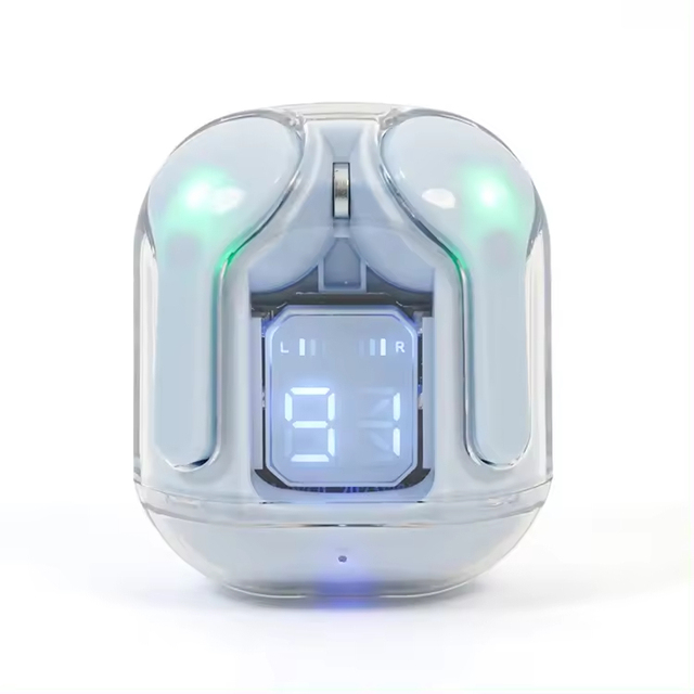 True Wireless Bluetooth Headset Universal Headset Suitable for Mobile Phones Computers and Tablets LCD Battery Status Display