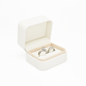 Toptan lüks poliüretan deri mücevher kutuları özel ambalaj bilezik kolye küpe yüzük kutusu takı ambalaj seti - Product Image 5