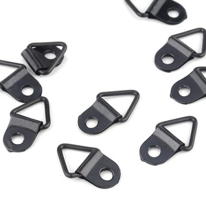Triangular <b>Picture</b> <b>Frame</b> Hooks Metal Gold Silver <b>Black</b> Single Hook 3-5kg Load Capacity For Cross Stitch Mounting Hardware - Product Image 2
