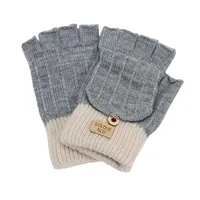 Gants d'hiver sans doigts pour femmes et hommes unisexes avec protection des doigts, compatibles avec les écrans tactiles, pour une utilisation quotidienne et en extérieur, offrant une chaleur optimale