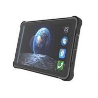 Tablette industrielle robuste 10,1 pouces avec GPS capacitif, appareil photo, Android 12 OS, 8 Go de RAM, 128 Go de mémoire, lecteur de code QR, processeur octa-core