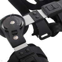 Attelle de coude à charnière à verrouillage à cadran avec ROM réglable pour contracture Postop Rehab Fracture Dislocation Ligament Blessure Immobilisation