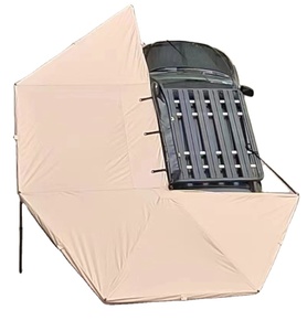 Nissan Foxwing Carpa lateral portátil para coche Rollup automático Algodón 270 Markise Zelt RV <span class=keywords><strong>Camper</strong></span> 4X4 4Wd Toldo para viajes al aire libre - Product Image 1