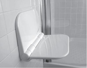 Vente à Chaud Siège de Salle de Bain Pliant Blanc Siège de Douche <span class=keywords><strong>Pliable</strong></span> <span class=keywords><strong>Mural</strong></span> - Product Image 3