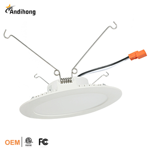 Mịn 6 inch Dimmable lõm có thể đèn tp24 E26 kết nối trang bị thêm <span class=keywords><strong>Led</strong></span> Downlight cho trần - Product Image 3