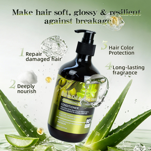 Wholesale Hair Care Sets Aloe Vera Olive Oil <b>Shampoo</b> and Conditioner for Dry Hair - Product Image 5