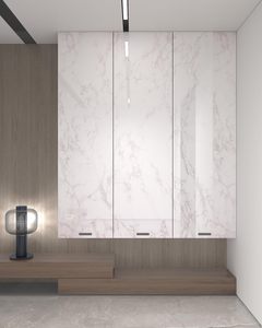 Autocollant mural en PVC imitation marbre blanc à faible MOQ, papier peint auto-adhésif 3D pour la rénovation de la décoration intérieure, idéal pour la cuisine et le salon - Product Image 5