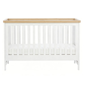 Juego de Muebles Multifuncionales para Guardería, Cuna de Madera Convertible 3 en 1 con Mesa Cambiador de Pañales - Product Image 4