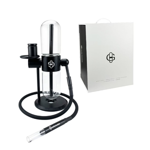Set de Hookah Árabe Gravity, Hookah de Vidrio Giratoria, Hookah con Doble Filtro, Pipa - Product Image 2