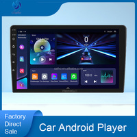 Autoradio Android 1 DIN avec CarPlay Sans Fil Intégré, Navigation GPS, Écran Tactile 7" et Lecteur MP5