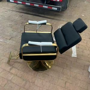 Chaise de salon ergonomique, matériau de qualité supérieure, base ronde pour salon de coiffure - Product Image 5