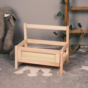 Montessori-Estantes de estantería de pizarra para guardería, cama de niños pequeños, Material de madera, aplicación de granja - Product Image 3