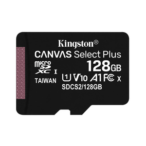 100% Original <span class=keywords><strong>Kingston</strong></span> Canvas Select Plus SDCS2 Tarjeta Micro TF SD 64GB 128GB Tarjeta de memoria Class10 TF Tarjeta SD Hasta 100 Mb/s - Product Image 2