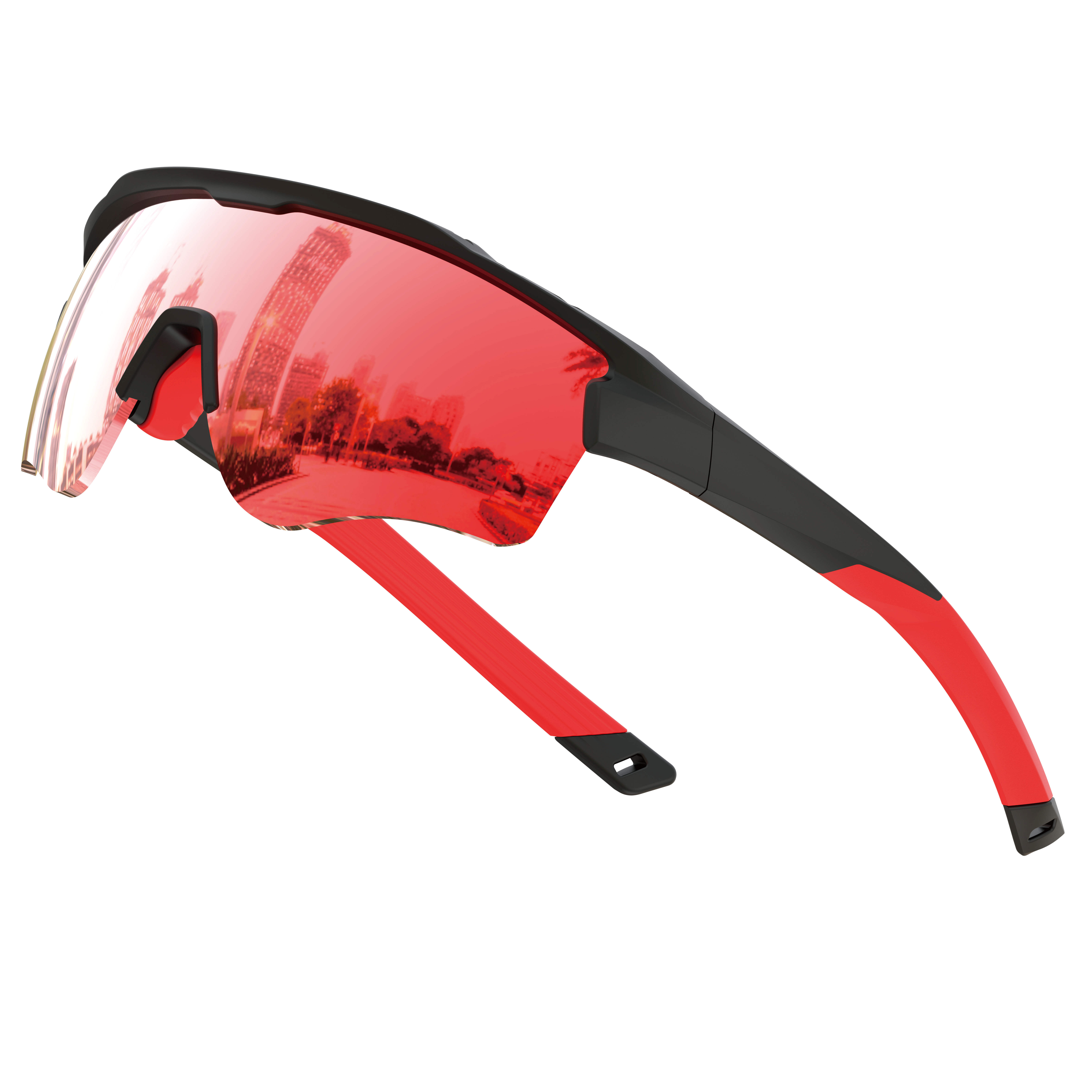 2022 Custom Sunglasses Logo UV400 Sunglasses Cycling Double Injection Man Sports Running Sunglasses Sports Eyewear