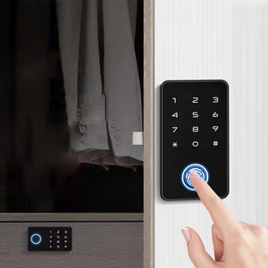 Glomarket Fingerprint Locker Ble Sensor Touch Card Code Furniture Cabinet <b>Smart</b> Electric Digital Hotel Biometrics <b>Locks</b> Drawer - Product Image 2