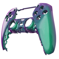 Pour coque de manette PS5-Façade brillante ergonomique EXtremeRate, élégante et confortable
