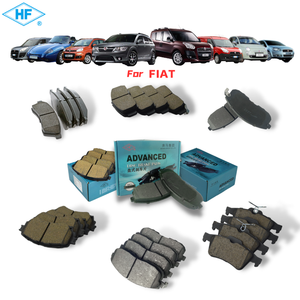 Kit Pastiglie Freno Anteriori per <span class=keywords><strong>Auto</strong></span> Fiat in Fibra di Carbonio Ceramica e a Basso Contenuto Metallico per 500 Ducato Punto Palio Panda Tipo Doblo - Product Image 1