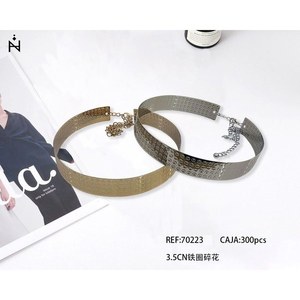 Cintura in Ferro con Motivo Floreale da 3,5 Cm - Product Image 3