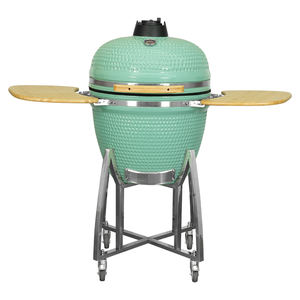 SEB KAMADO 23.5 Gril à charbon <span class=keywords><strong>de</strong></span> bois en céramique Camping en plein air Ensemble d'outils <span class=keywords><strong>de</strong></span> cuisson Oeuf pour fumer - Product Image 4
