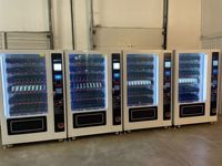 Distributeur automatique de casiers sans réfrigérateur avec paiement par portefeuille électronique sans espèces pour les supermarchés et les stations de messagerie