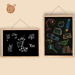<span class=keywords><strong>Tableau</strong></span> <span class=keywords><strong>noir</strong></span> mural magnétique encadré en bois Foska OEM & ODM, différentes tailles, <span class=keywords><strong>pour</strong></span> <span class=keywords><strong>cuisine</strong></span>, café, boutique - Product Image 5