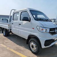 Camion de transport chinois KAMA Mini Cargo Delivery, essence, double cabine, 1,5 tonne, 4x2, simple rangée, neuf, Euro6, conduite à gauche/droite