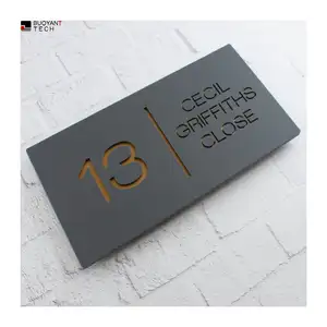 BUOYANT Fabricant Morden led numéros de maison Plaques de signalisation pour hôtel appartement Hot Spring plaques de porte numéro de porte d'hôtel