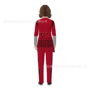 เดสเซนแดนท์ 4 คอสเพลย์ชุดบอดี้สูทสีแดงเครื่องแต่งกายผู้หญิงผู้ใหญ่การแสดงบนเวทีชุดเต็มตัว - Product Image 5