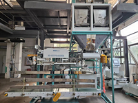 Machine d'emballage semi-automatique Ewinall BZD-50ZE2 25-50kg pour cacahuètes, machine de remplissage et d'emballage de noix avec triple cellule de pesage