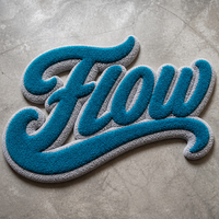 Tapis personnalisé avec logo d'entreprise, durable, à lettres 3D tuftées, pour l'entrée de magasin de détail