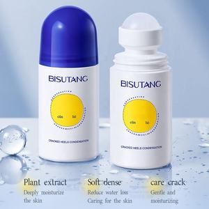 Factory Direct Heel Chafing Gel Moisturizing Anti-Cracking Frost Roll-On <strong>Cream</strong> White <strong>Pond</strong> Flower Seed Oil Foot Care for Women - Product Image 3