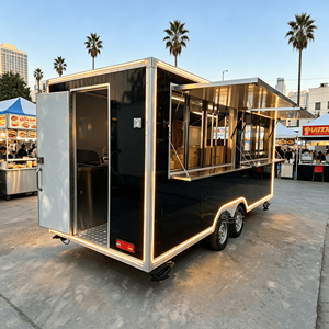 Mobile Kitchen Food Truck <b>Trailer</b> <b>Concession</b> Food <b>Trailer</b> Commercial Catering Equipment Mobile Truck Fast Food <b>Trailer</b> - Product Image 4