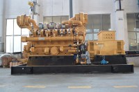 Générateur haute efficacité triphasé de 1-2 MW à fonctionnement continu au gaz naturel, GNC, GNL, biogaz et à cogénération pour les usines de traitement