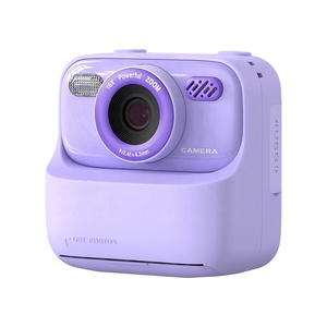Appareil photo à impression instantanée à double objectif avec carte TF de 32 Go, écran HD de 2.4 pouces et endurance vidéo 3.5H, cadeau d'anniversaire pour garçons et filles - Product Image 3