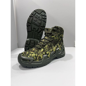 Botas de Entrenamiento TSB08 Vaneda Camuflaje Verde Digital, Media Caña, Venta al por Mayor, Tallas Grandes - Product Image 1
