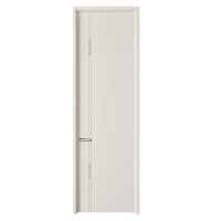 Portes de chambre insonorisées, étanches, sans peinture, en bois MDF pour appartement, hôtel, villa, école - Design moderne