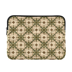 New Arrival Custom Checked Floral Print <b>Computer</b> Messenger Laptop <b>Accessories</b> Grid Protective Case Laptop Sleeve - Product Image 1