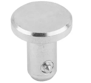 Custom Stainless steel knurl round button Handle quick release ball lock pin