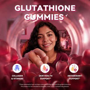 Gummies de beauté premium avec glutathion <span class=keywords><strong>3000</strong></span> <span class=keywords><strong>mg</strong></span> et collagène - Peau sans rides, peau claire et ongles sains - Product Image 3