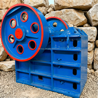 Concasseur à mâchoires PE500*750 de grande capacité pour le traitement des minerais de pierre, d'or, de cuivre, de fer et de zinc, avec certification CE