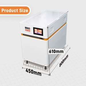 Système de stockage d'énergie domestique Braun Power 30 kWh 48 V/51,2 V LiFePO4 avec 6000 cycles pour systèmes solaires et électriques - Product Image 2