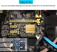 Placa base 9-Pin USB HUB USB 2,0 conector de 9 pines adaptador de puerto Multilier
